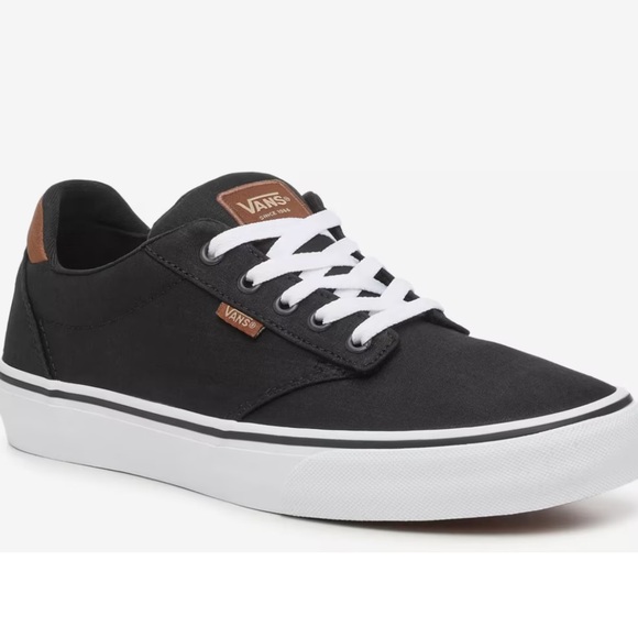 Vans Other - NWT Vans Atwood Deluxe Black and Brown Low-Top Sneakers size M 8/ W 9.5. Unisex